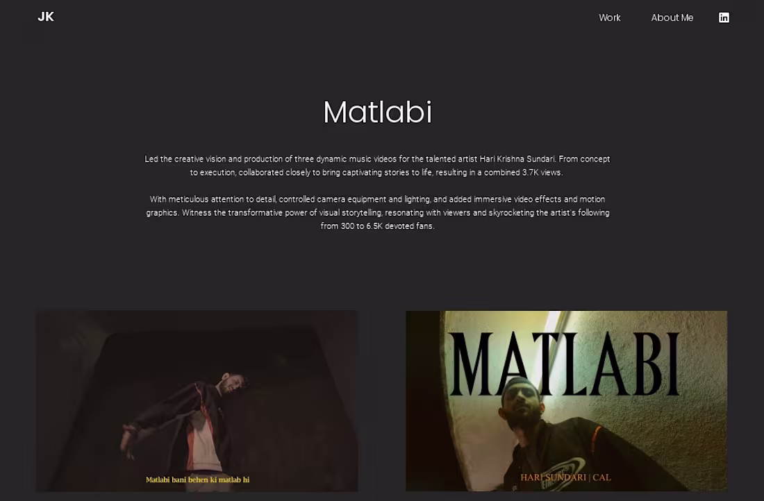 Cover image for Matlabi Music Video