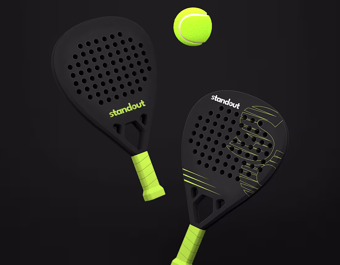 Cover image for Paddle Racket Sports 3D Model Design