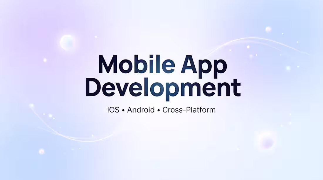 Cover image for Mobile App Development