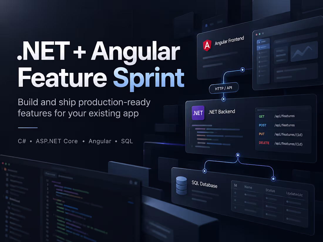 Cover image for Build a Production Feature in Your .NET + Angular App