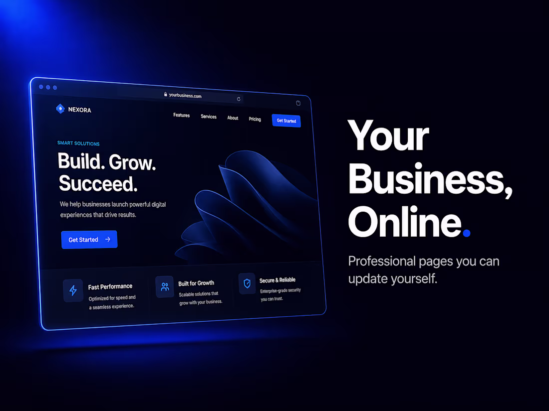 Cover image for Business Landing Pages with Content Management