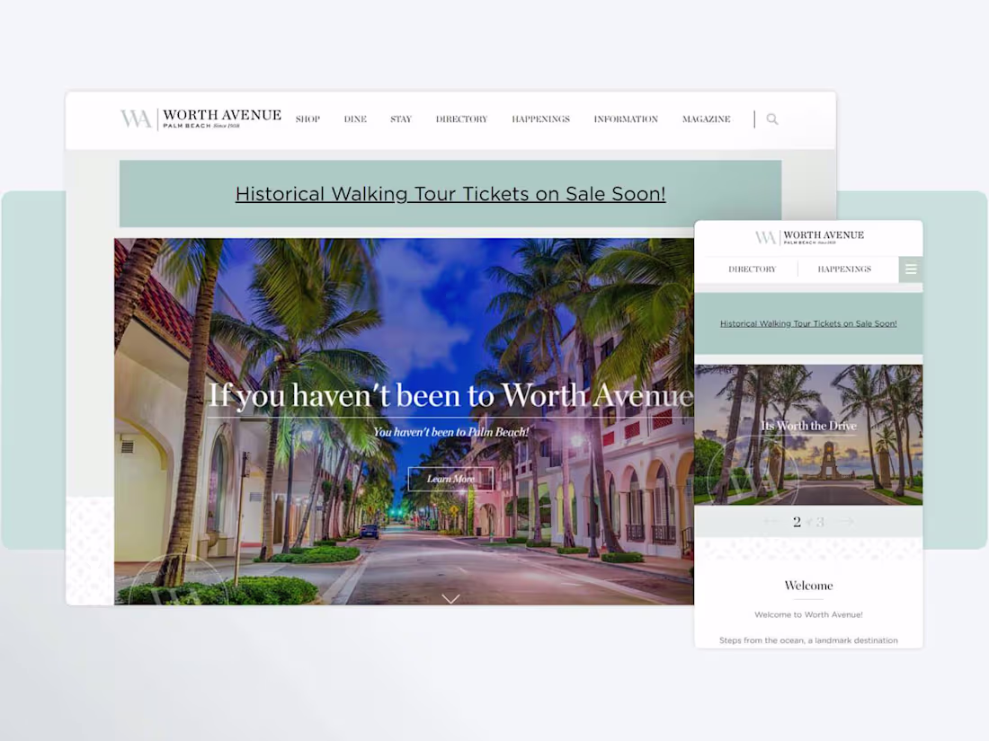 Cover image for Worth Avenue Palm Beach