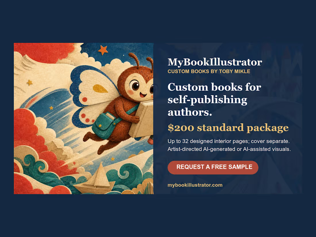 Cover image for I’ll build your children’s book for print and KDP
