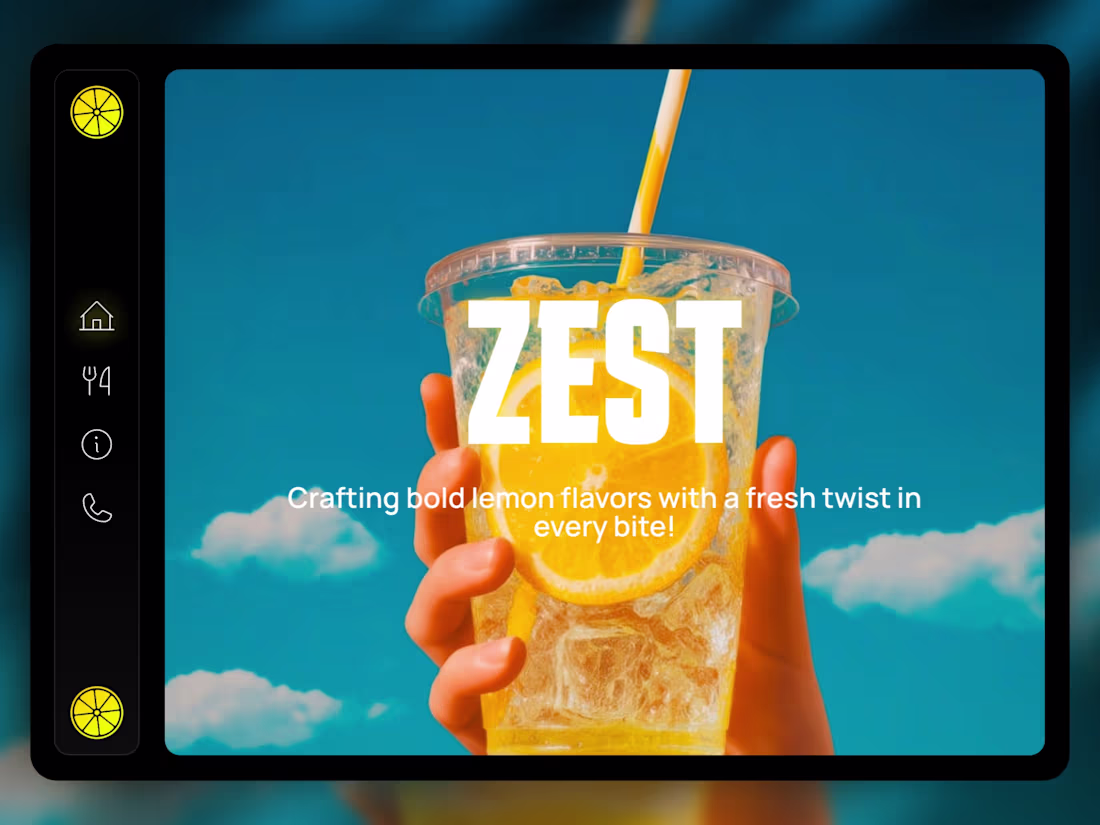 Cover image for Zest is a beautifully designed