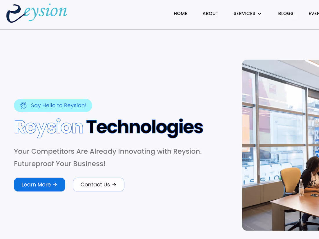 Cover image for Reysion Technologies: Leading IT Solutions & Staffing Hub