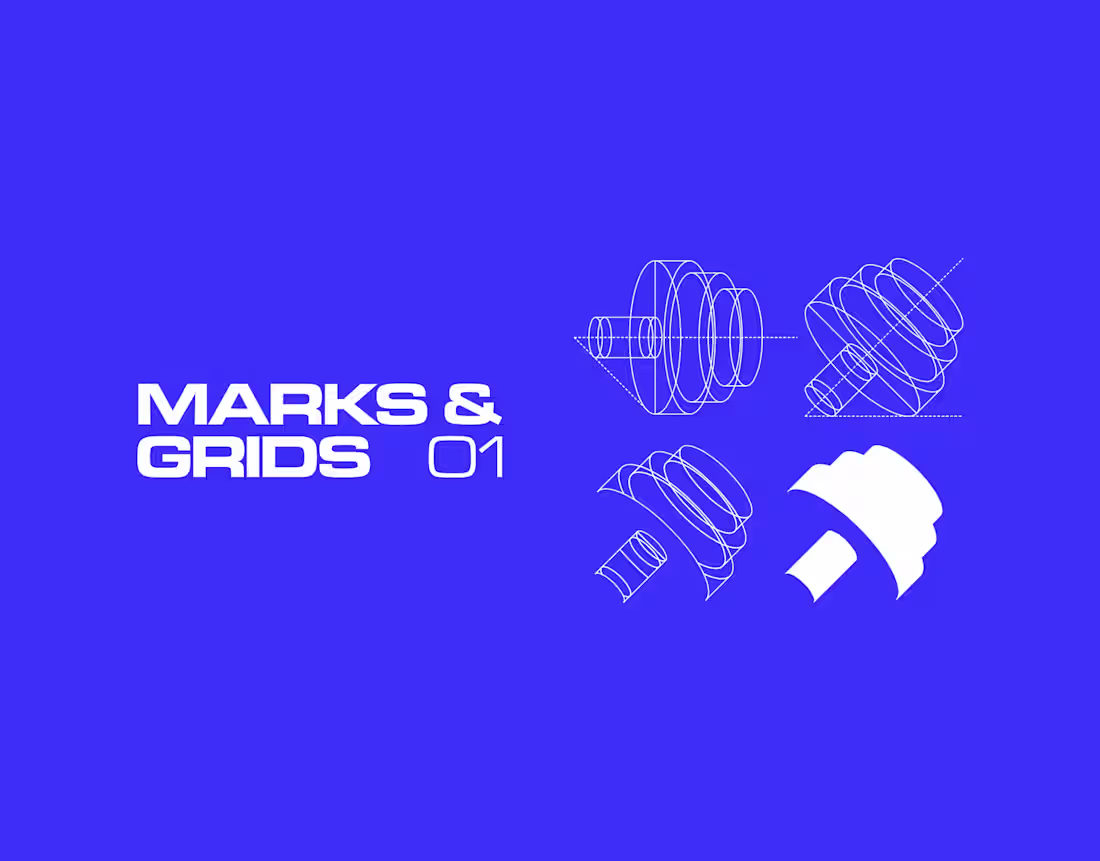 Cover image for Marks & Grids 01