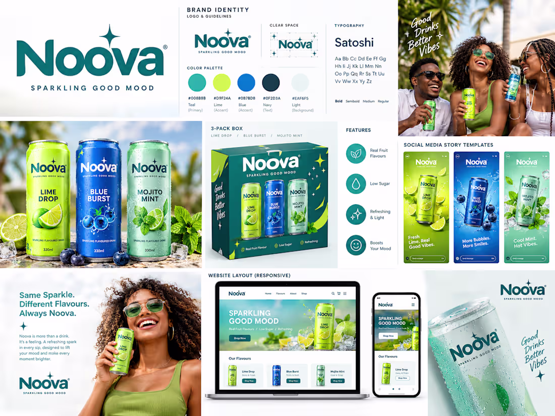 Cover image for Complete Beverage & Product Line Brand Identity Design