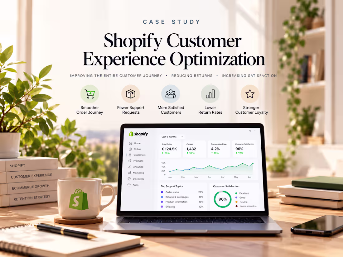 Cover image for Shopify Customer Experience Optimization