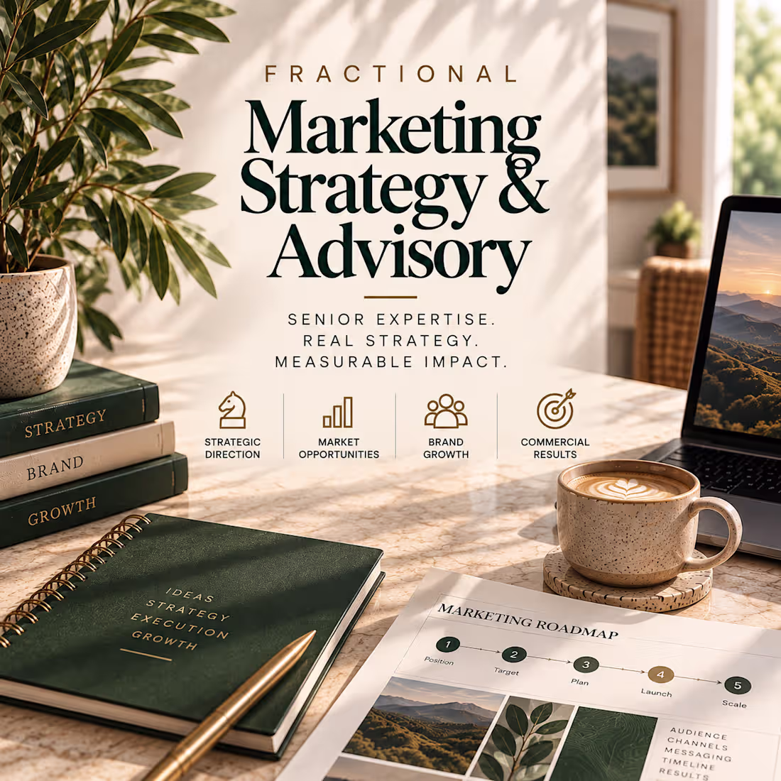 Cover image for Fractional Marketing Strategy & Advisory