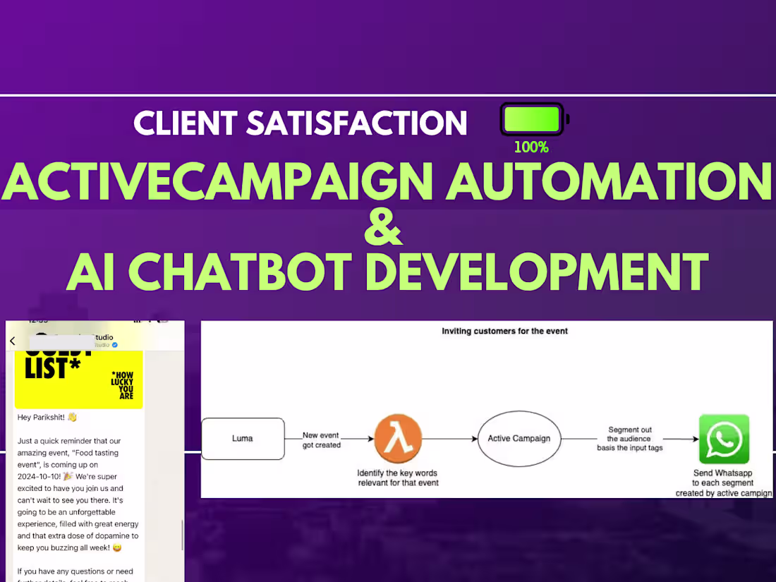 Cover image for AI-Powered Member Onboarding & Engagement for a Fitness Studio