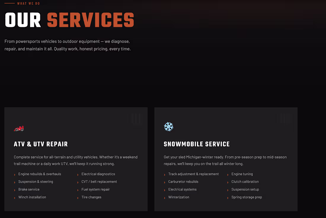 Cover image for I designed a modern website