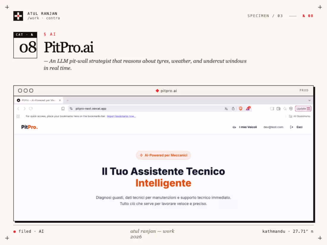Cover image for PitPro.ai AI SaaS Transformation