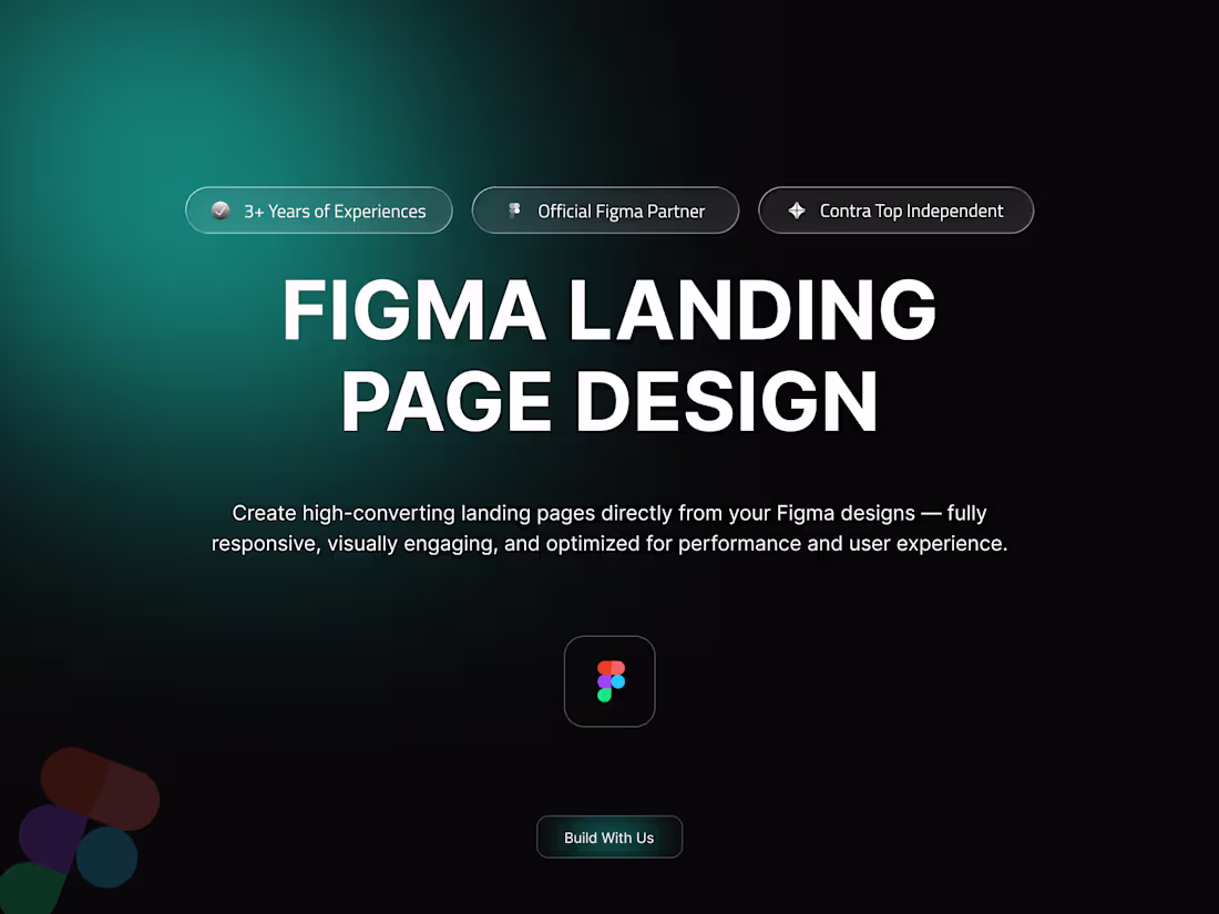 Cover image for SaaS & AI Figma Landing Page Design