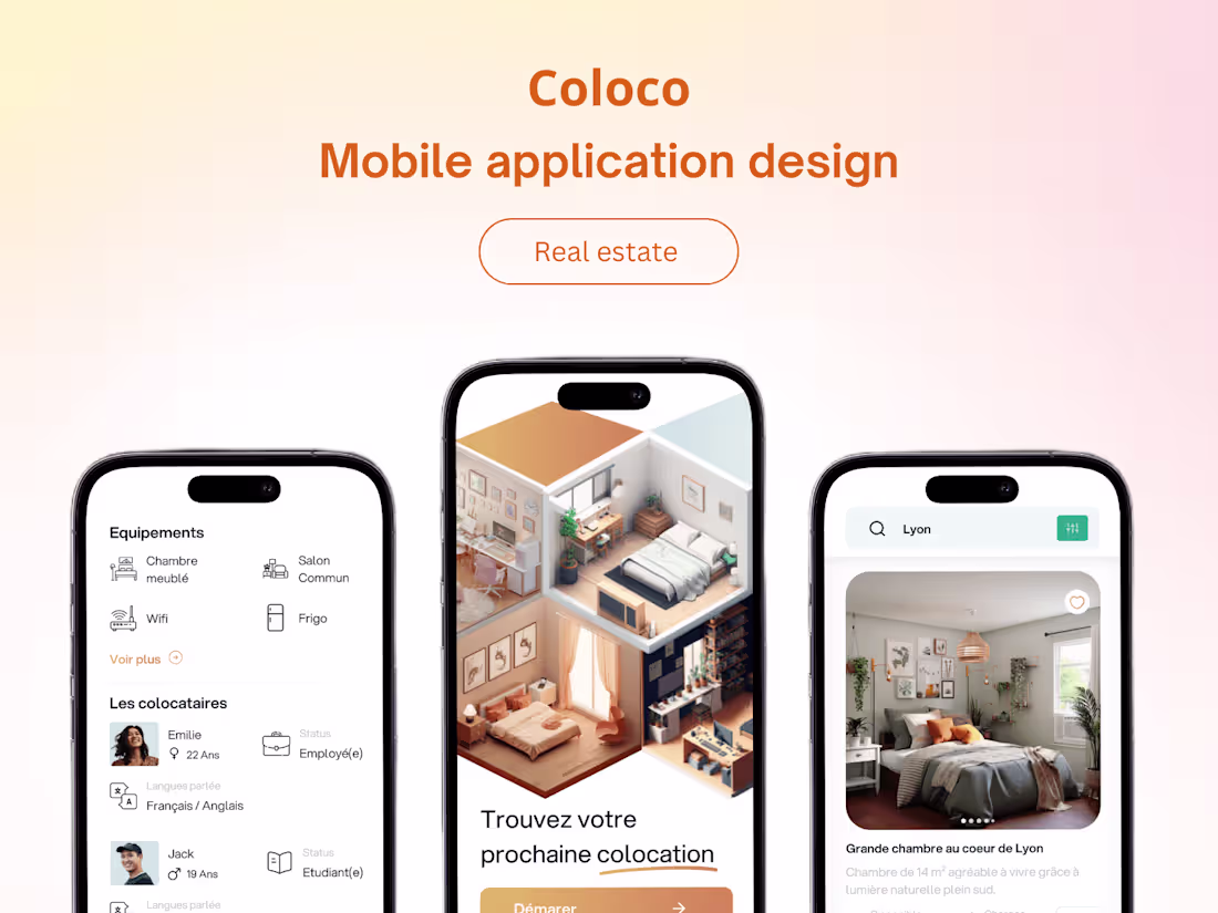 Cover image for Coloco - Flatsharing Mobile Application