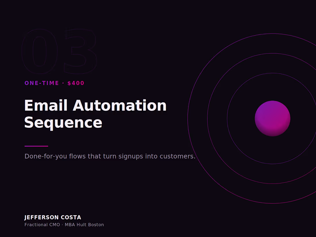Cover image for Email Automation Sequence