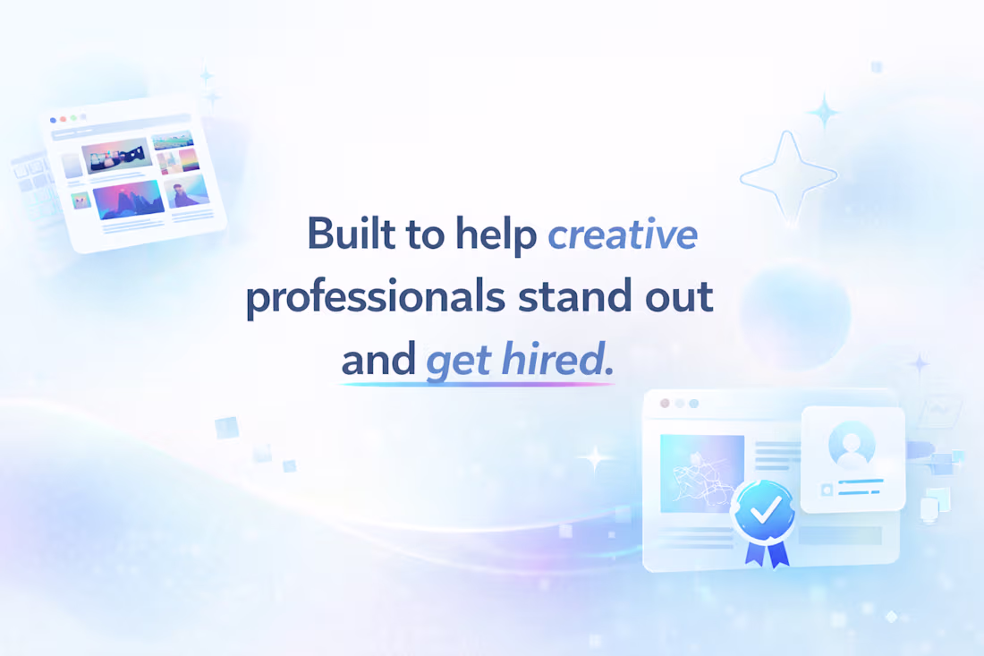 Cover image for Portfolios Built to Get Hired