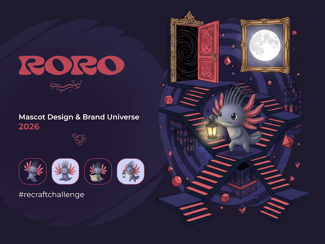 Cover image for RORO mascot for recraft challenge