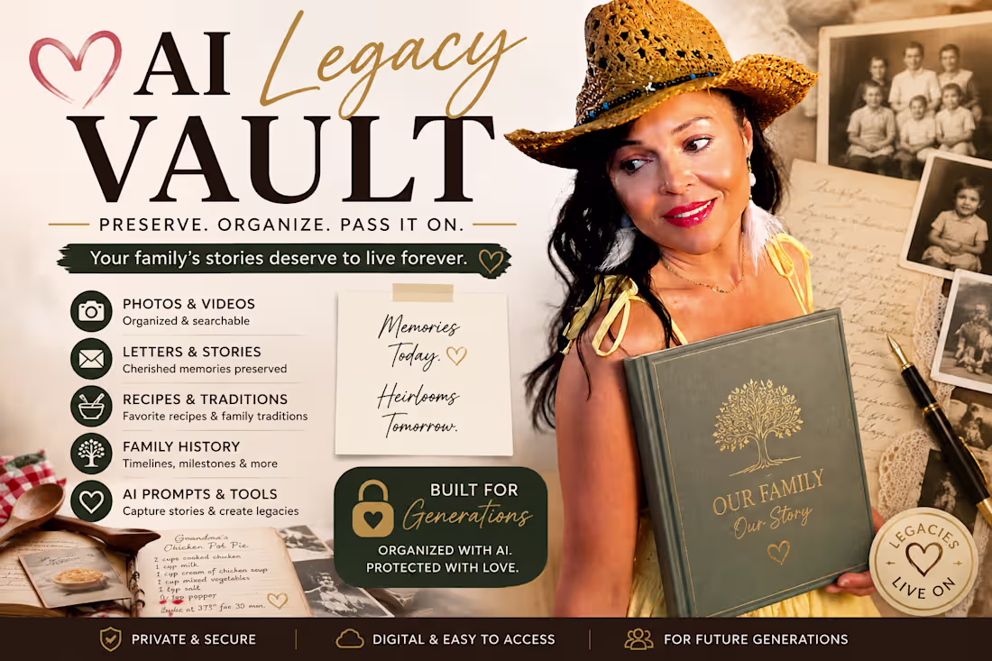 Cover image for 📖 AI Legacy Vault