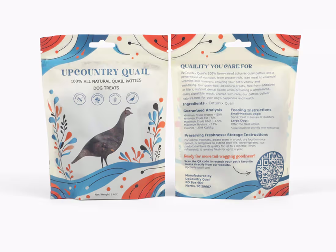 Cover image for Upcountry Quail Packaging