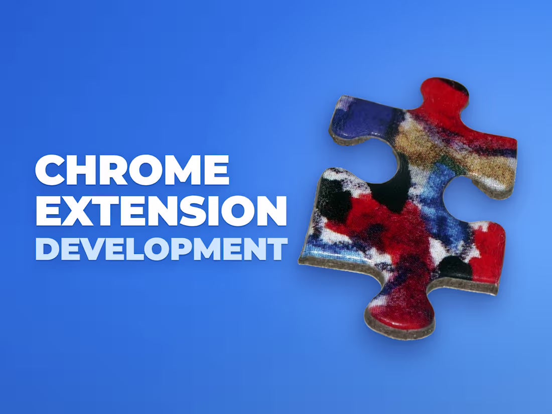 Cover image for Custom Chrome extension development