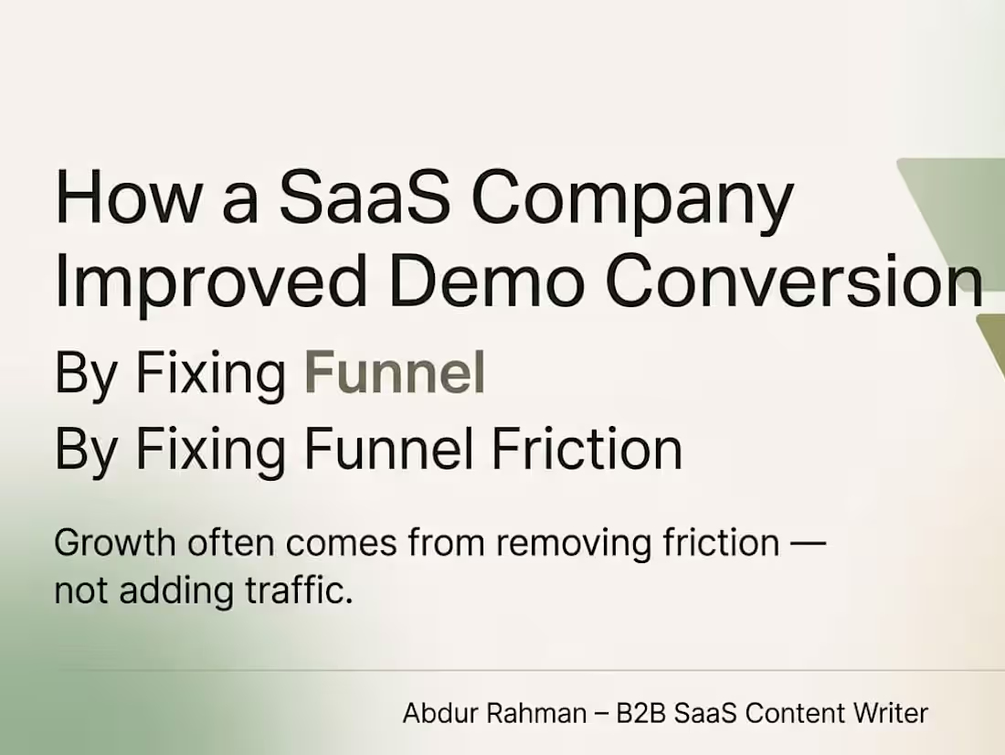 Cover image for How a SaaS Company Improved