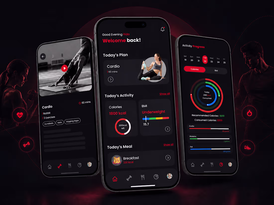 Cover image for Mobile Fitness App Development