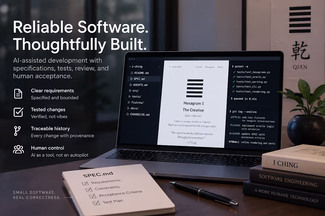 Cover image for Reliable Software With a Tested, Human-Verified Process