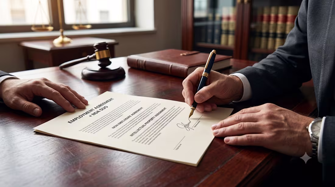 Cover image for Startup Hiring Legal Duo (Contract + NDA)