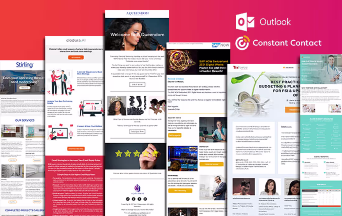 Cover image for Newsletter template 