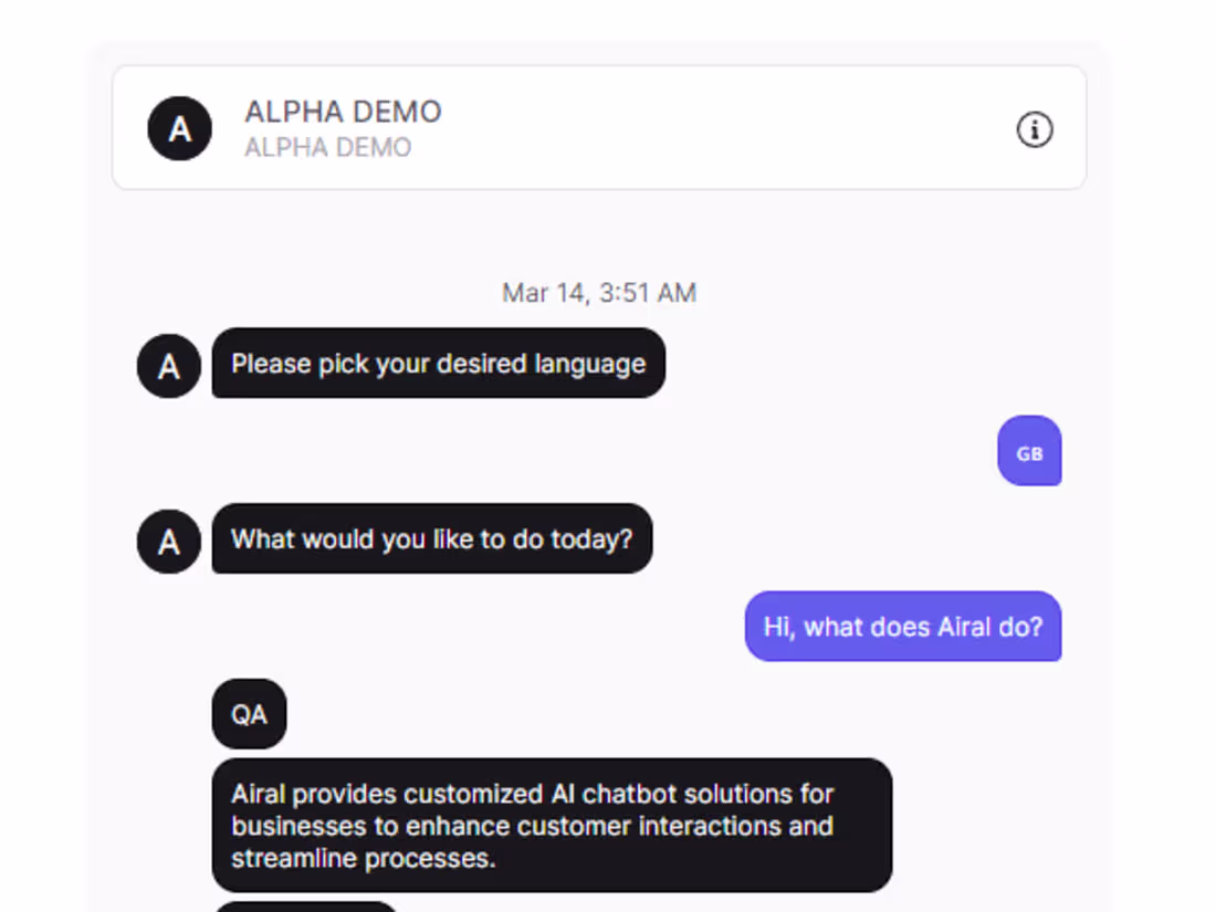 Cover image for Website Chatbot