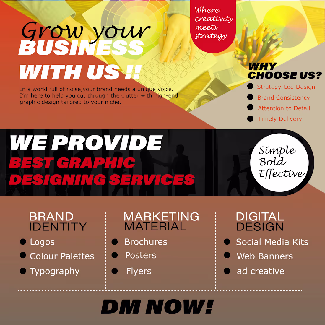 Cover image for Graphic Design Services | Branding & Marketing Materials