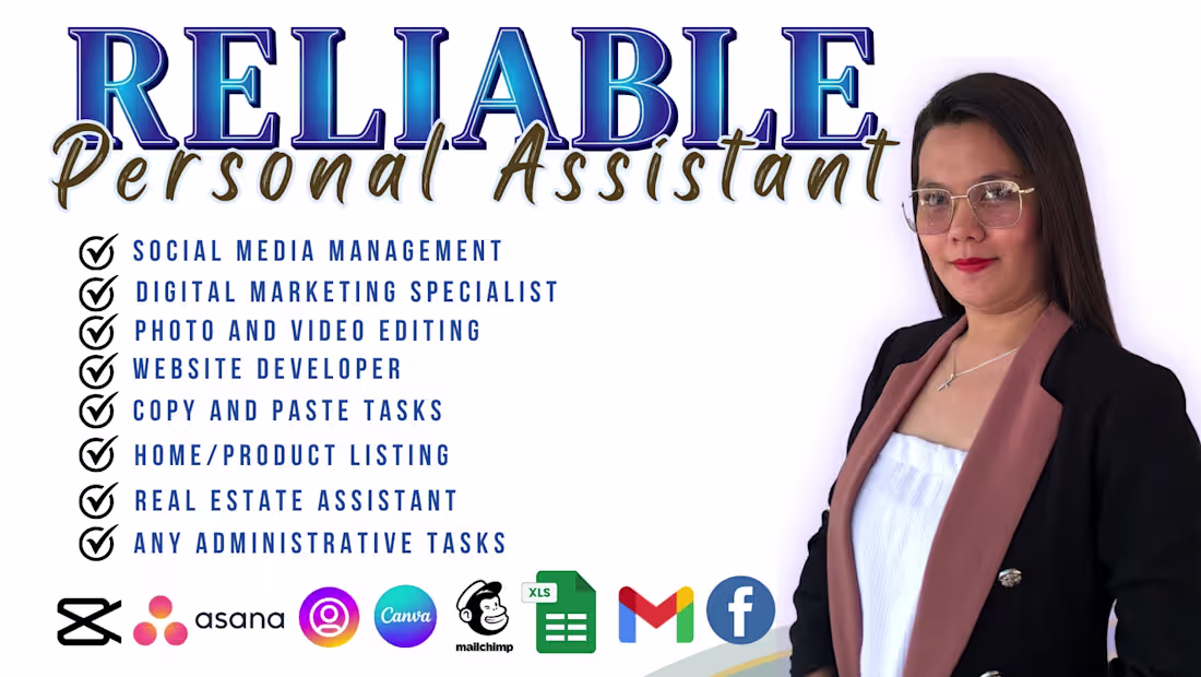 Cover image for Be Your Reliable Personal Virtual Assistant