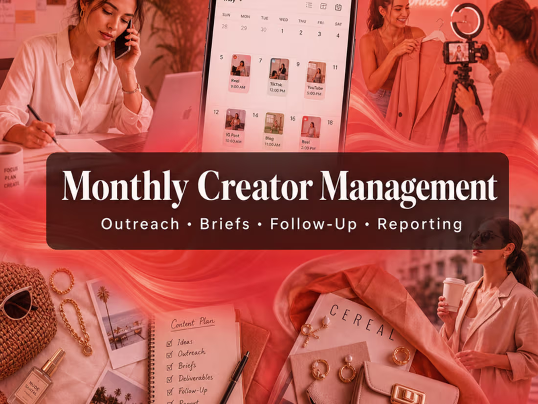 Cover image for Monthly Creator Management