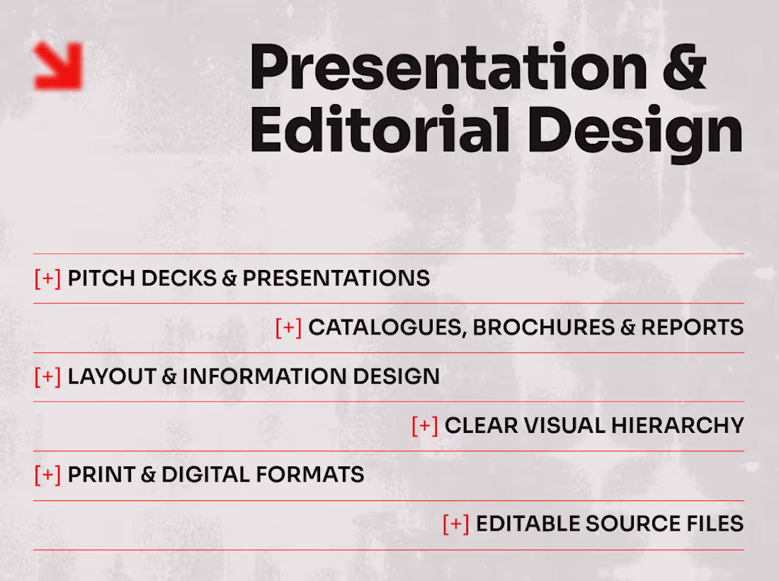 Cover image for Presentation & Editorial Design