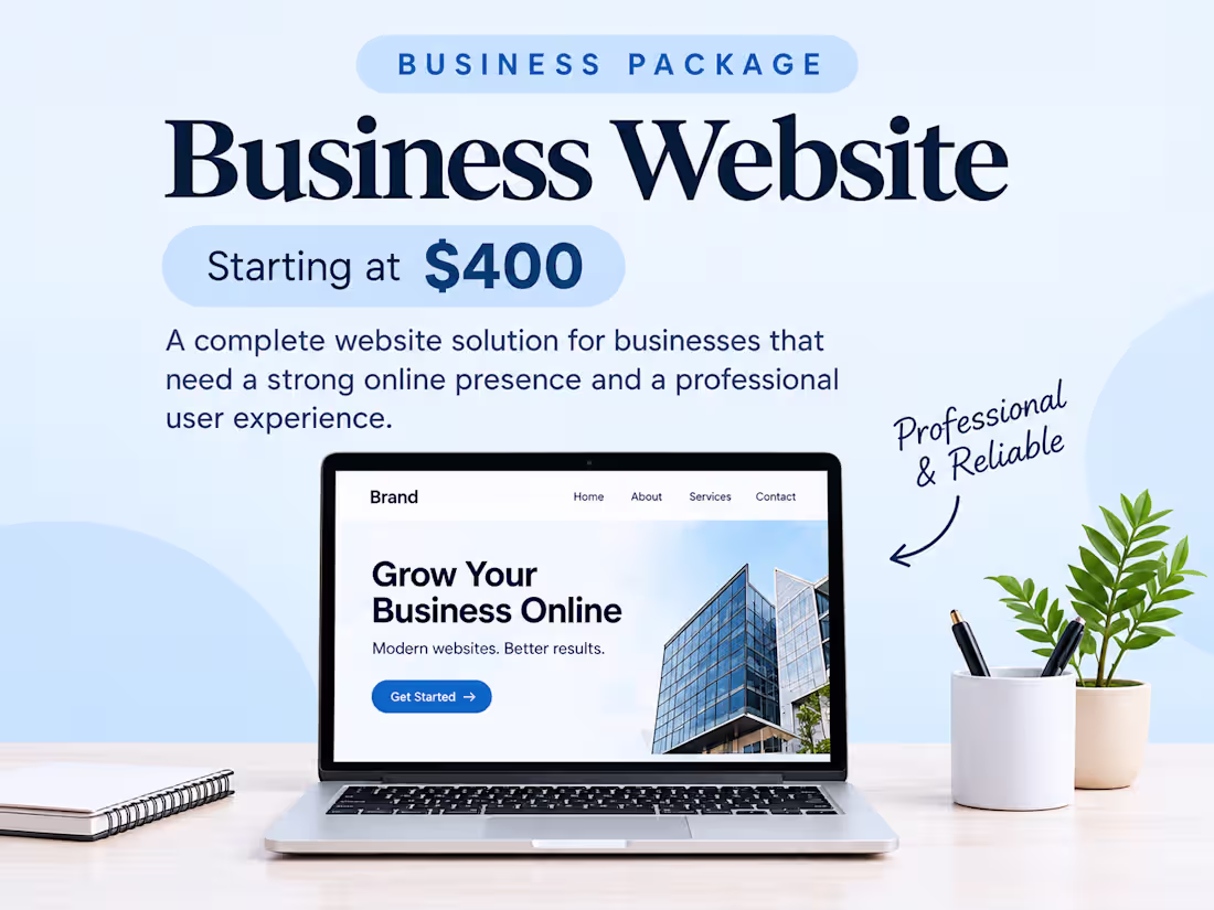 Cover image for Business Website Package