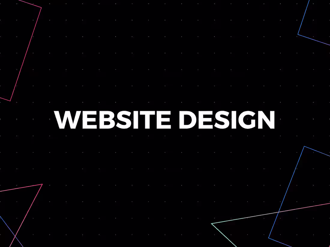 Cover image for Website Design