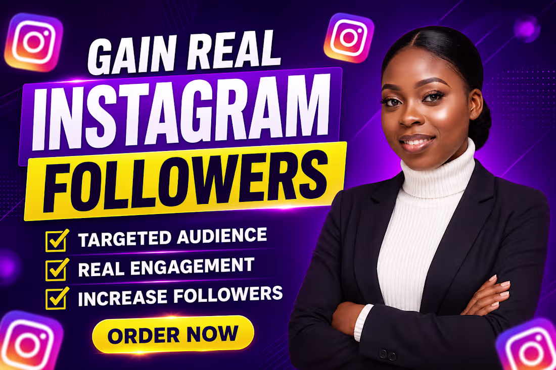 Cover image for Instagram Growth & Real Followers Marketing