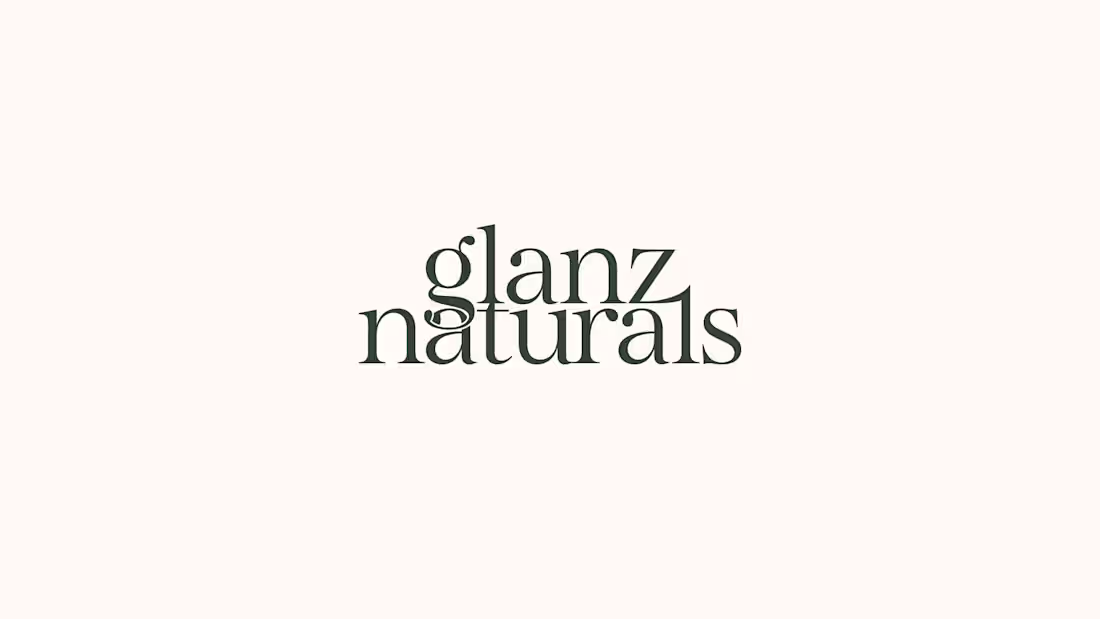 Cover image for Radiance Rooted in Nature — Glanz Naturals Brand Design