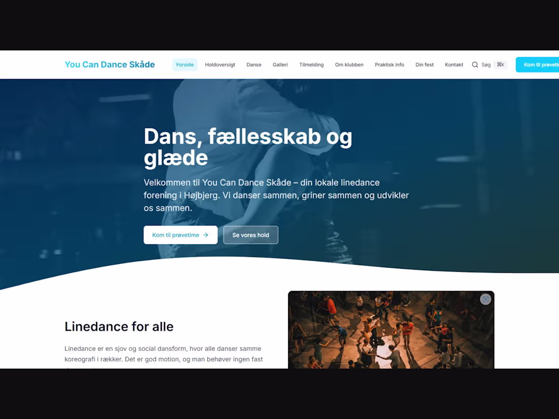 Cover image for You Can Dance - Website