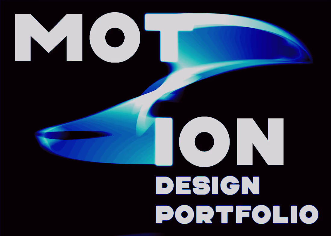 Cover image for Motion graphic design portfolio