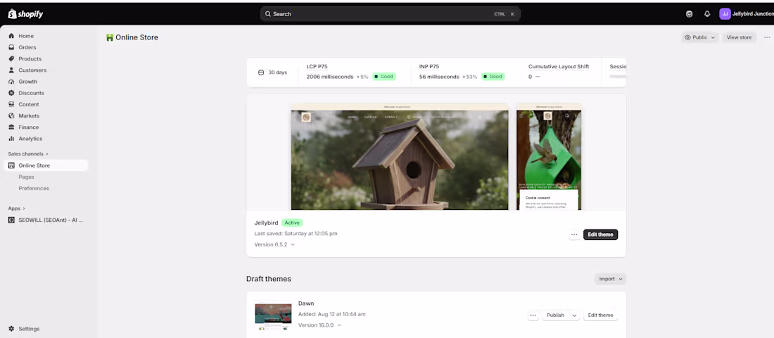 Cover image for Shopify Website Design & Development