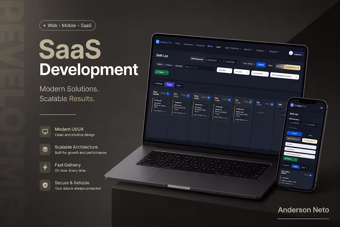 Cover image for SaaS Web Application Developmen
