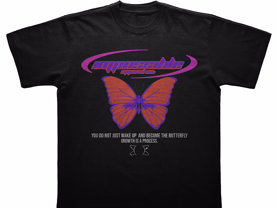 Cover image for Black shirt mock up
