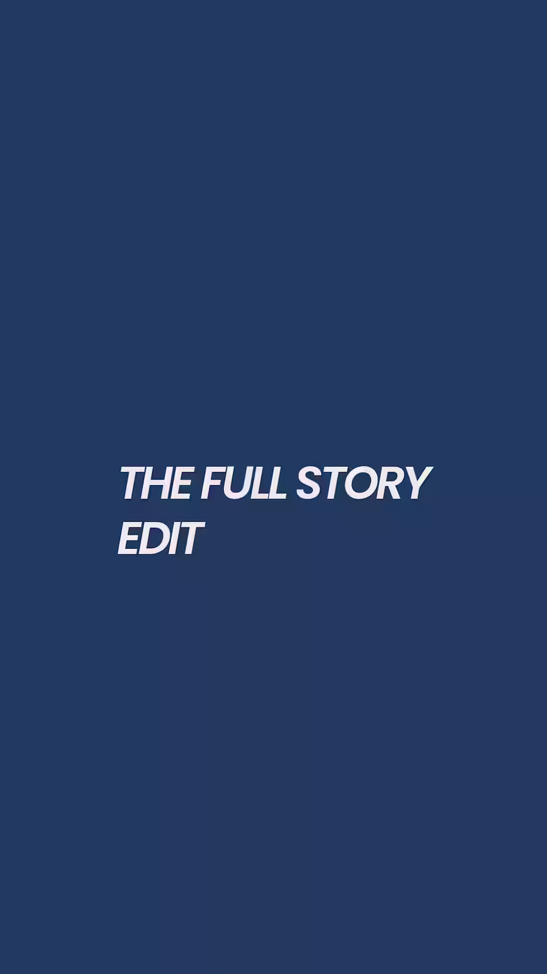 Cover image for The Full Story Edit