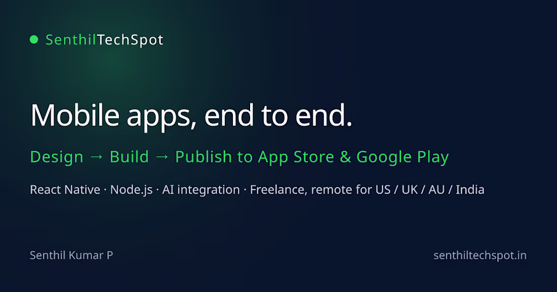 Cover image for AI Features for Your Mobile App (OCR, Voice, LLM)
