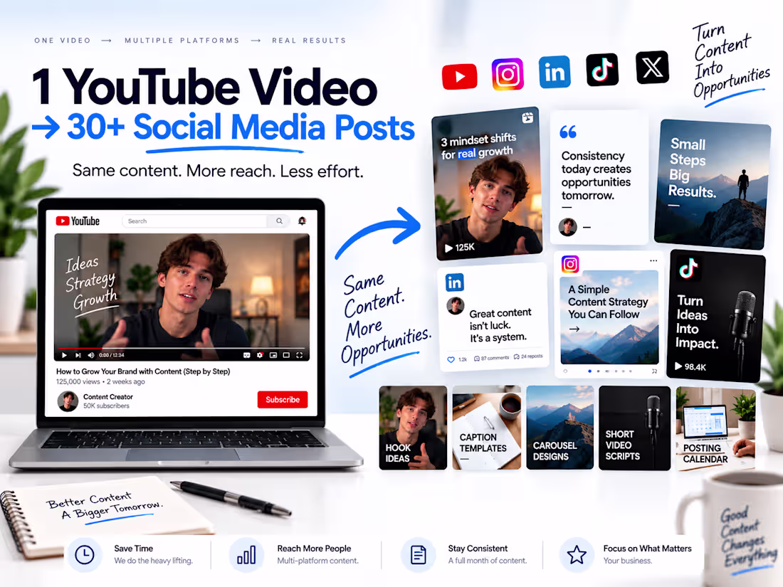 Cover image for YouTube Video → 30 Social