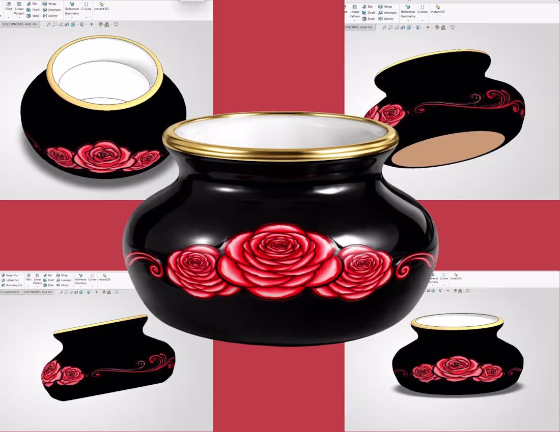 Cover image for Explore Organic Clay Pot Designs: Glazed & Metallic Detailing