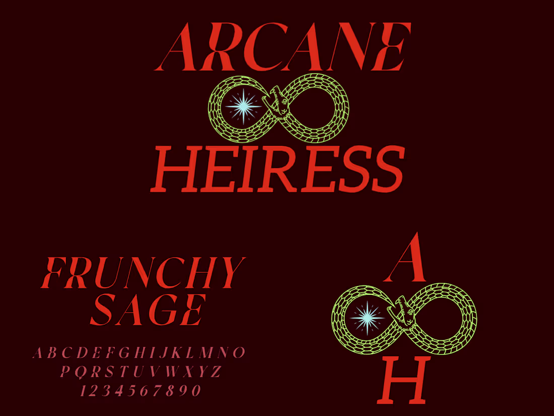 Cover image for Brand Board for Arcane Heiress