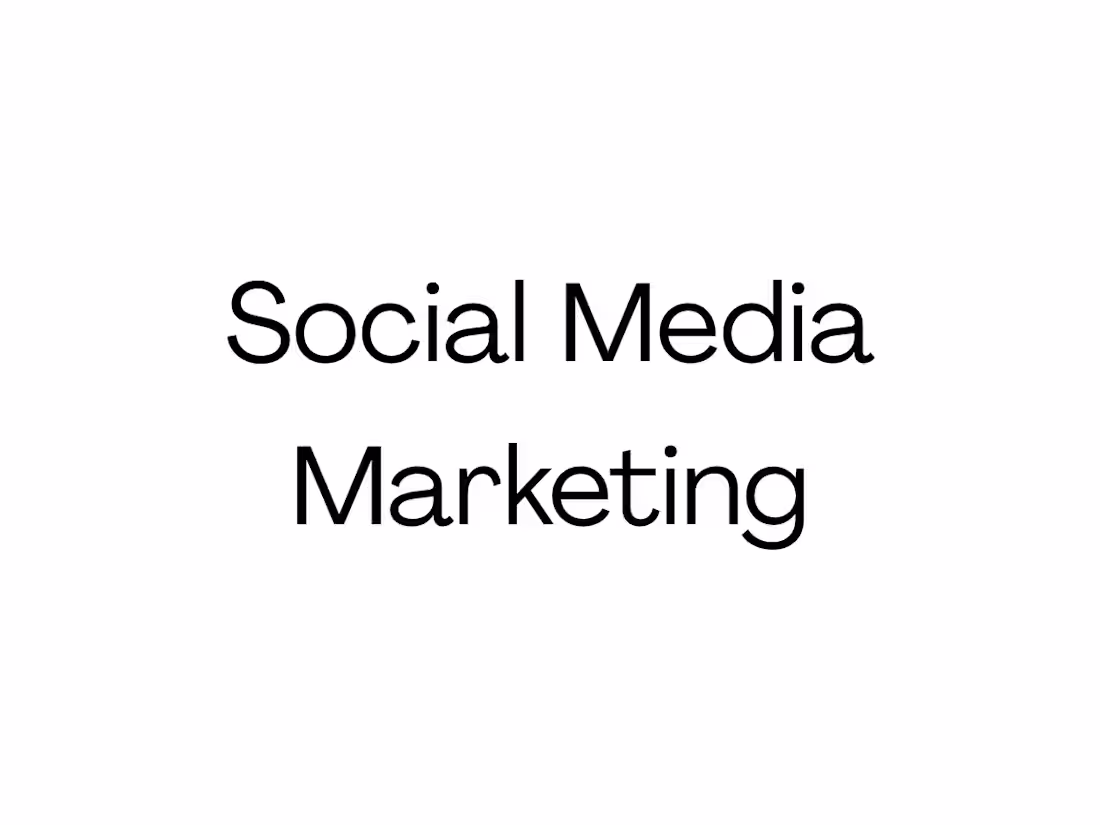 Cover image for Social Media Marketing
