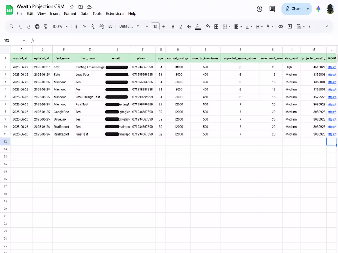 Cover image for Google Sheets Data Entry Automation